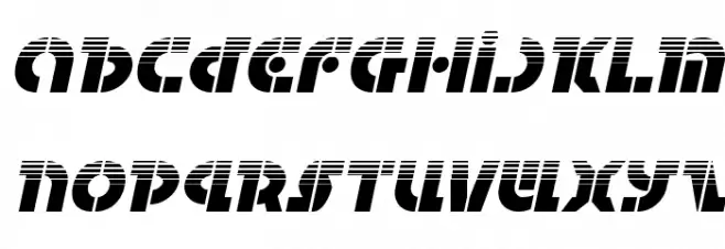 Questlok Halftone Italic Fuentes MINÚSCULAS