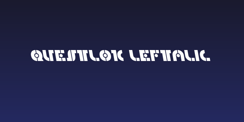 Questlok Leftalic Social Header