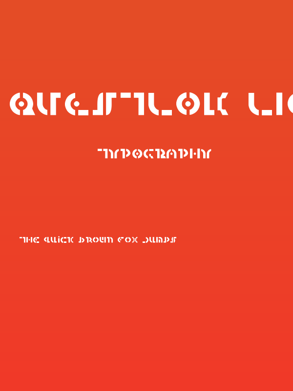 Questlok Light Poster