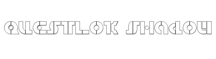Questlok Shadow Font