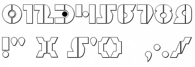 Questlok Shadow Font OTHER CHARS