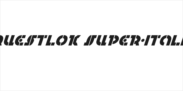 Questlok Super-Italic Logo