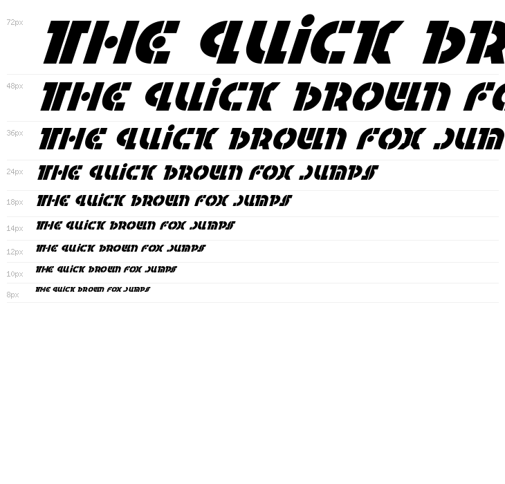 Questlok Super-Italic Waterfall