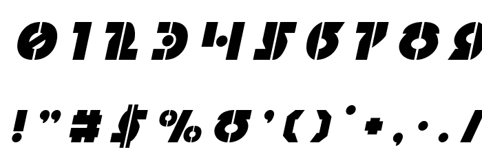 Questlok Title Italic Font OTHER CHARS