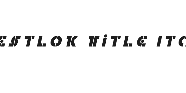 Questlok Title Italic Logo