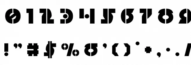 Questlok Title Font OTHER CHARS