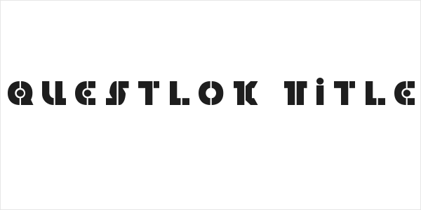 Questlok Title Logo