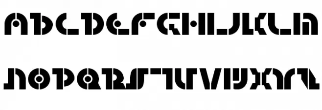 Questlok Schriftart Groß