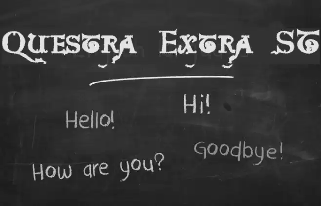 Questra Extra ST Polices examples