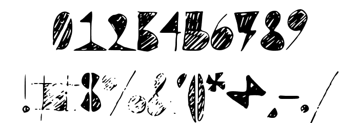 QuestraDoodle Font OTHER CHARS