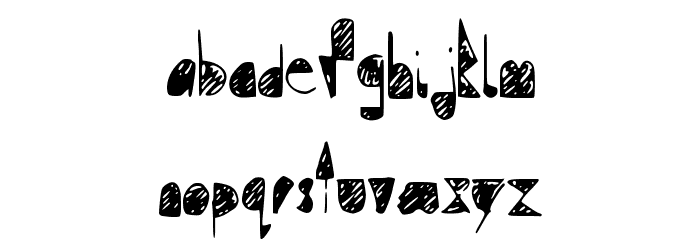 QuestraDoodle Font LOWERCASE