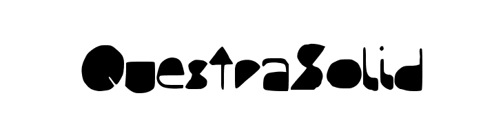 QuestraSolid Font