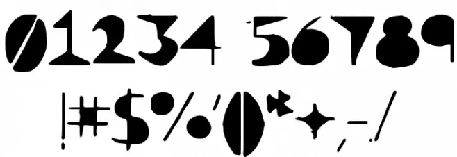 QuestraSolid Font OTHER CHARS