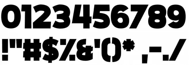 Questrian 3 Font OTHER CHARS