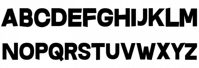 Questrian Schriftart Groß