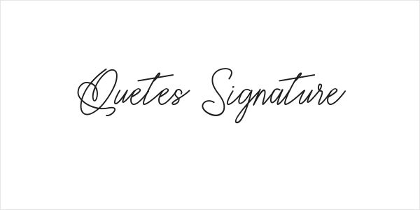 Quetes Signature Logo