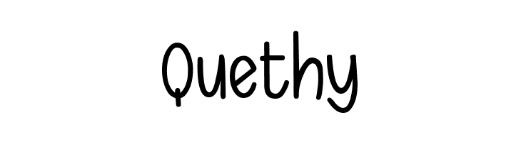 Quethy  Free Fonts Download