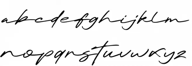 Quetine Font LOWERCASE