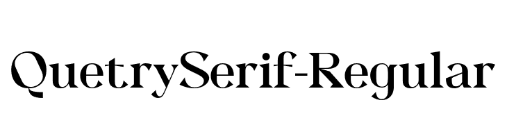QuetrySerif-Regular  नि: शुल्क फ़ॉन्ट्स डाउनलोड