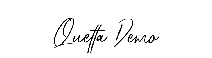 Quetta Demo  免费字体下载