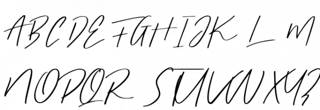 Quetta Demo Schriftart Groß