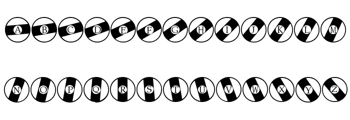Queue Regular Font Litere mici