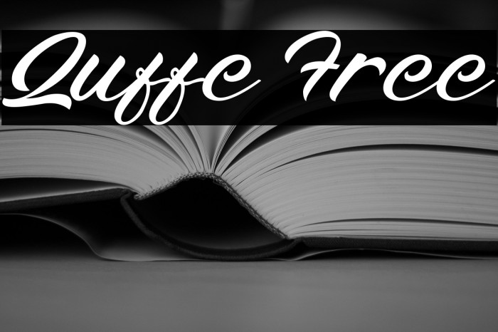 Quffe Free Example 1