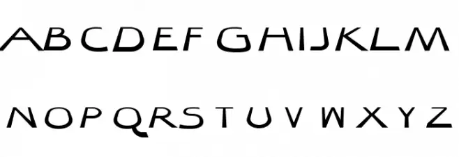 Quibel Bold Italic Font Litere mari