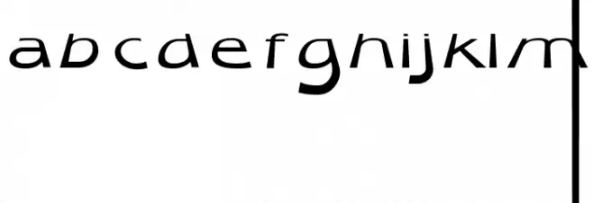 Quibel Bold Italic Fuentes MINÚSCULAS