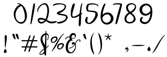 Quiche Font OTHER CHARS