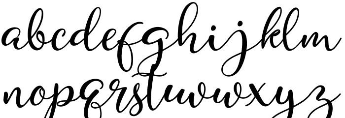 Quiche Font LOWERCASE