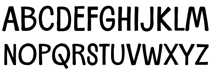Quick Beige Font UPPERCASE