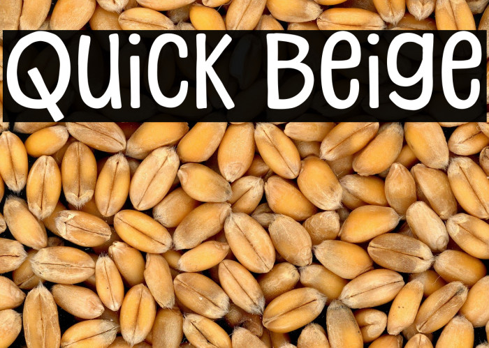 Quick Beige Example 1