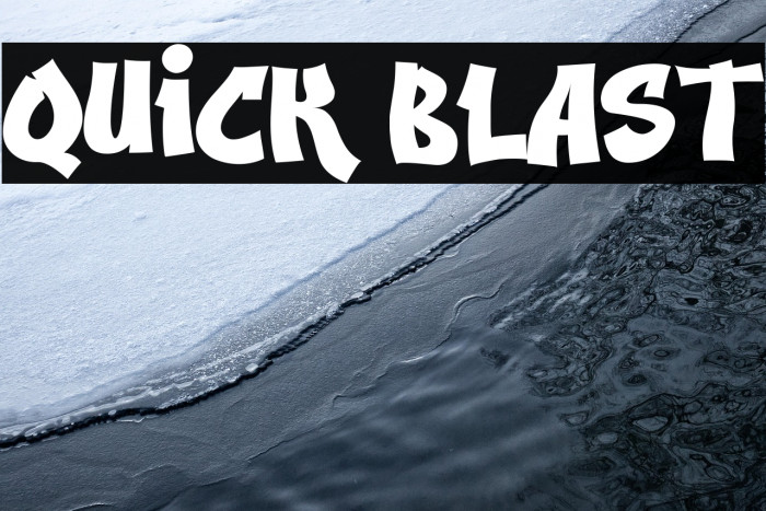 Quick Blast Example 2