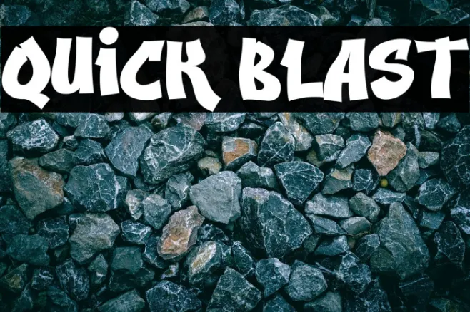 Quick Blast Example 3
