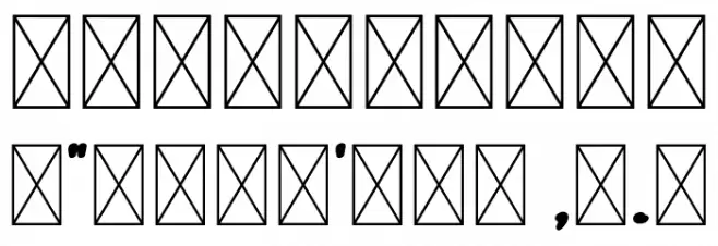 Quick Camping Personal Use Font OTHER CHARS