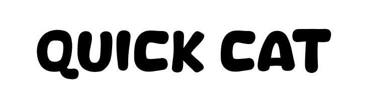 Quick Cat  नि: शुल्क फ़ॉन्ट्स डाउनलोड