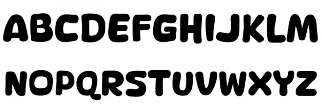 Quick Cat Schriftart Groß