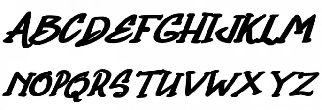 Quick Divine 字体 大写