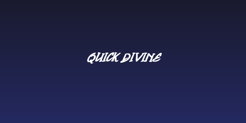 Quick Divine Social Header
