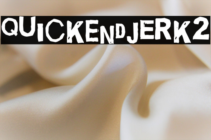 Quick End Jerk2 Example 2