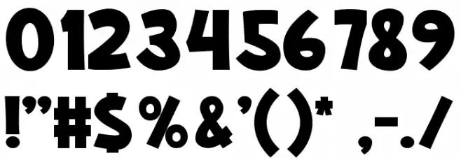 Quick-Fox Font OTHER CHARS