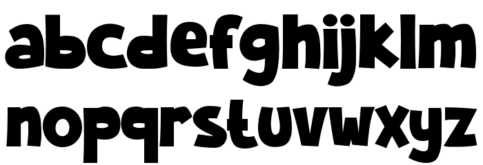 Quick-Fox Font LOWERCASE