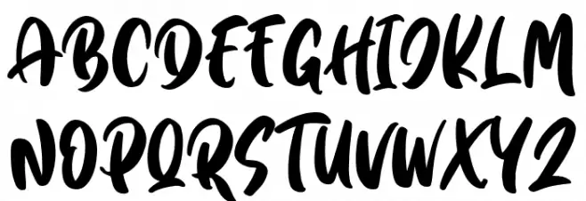 Quick Jump Font OTHER CHARS