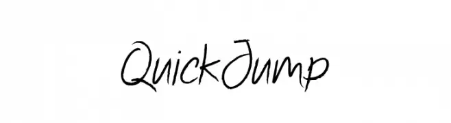 Quick Jump  Descarca Fonturi Gratis
