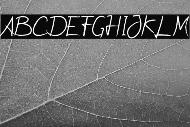 Quick Jump Font examples