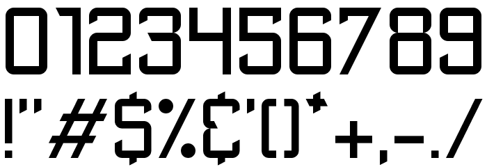 Quick Junky Regular Font OTHER CHARS