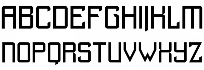 Quick Junky Regular Font Litere mari