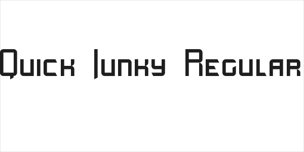 Quick Junky Regular Logo