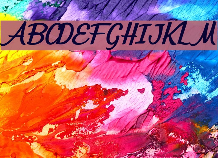 Quick Kiss Personal Use Font examples